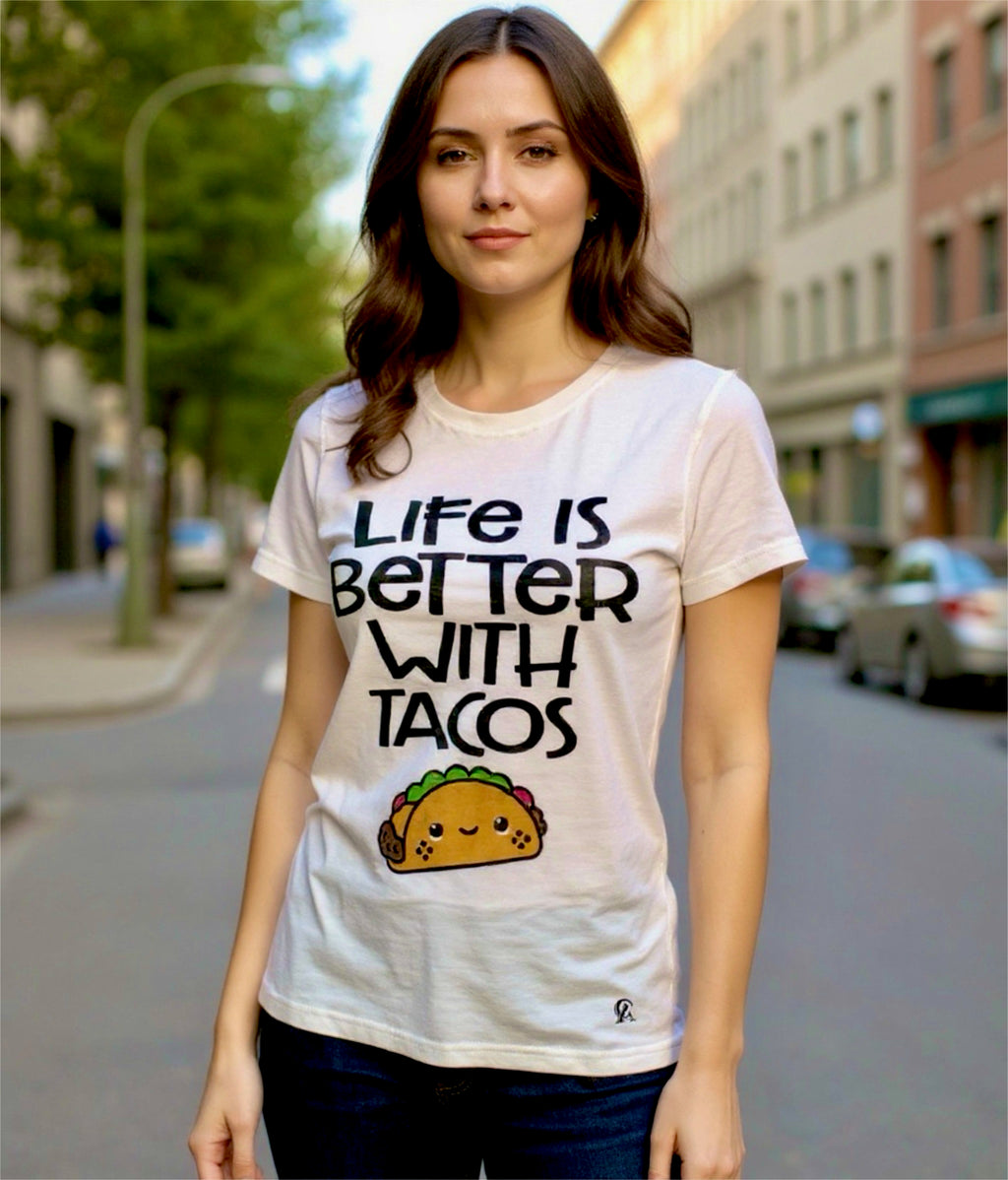 City Of Angels MX® - LIFE IS BETTER WITH TACOS - T SHIRT